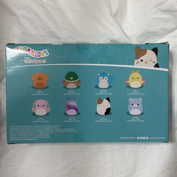 Jazwares Squishmallows Micromallows 6-Pack: 2.5" Plush Set. - Picture 4 of 8